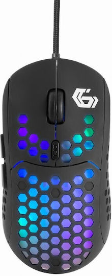 Gembird MUSG-RAGNAR-RX400 RGB Gaming Ποντίκι 7200 DPI Μαύρο