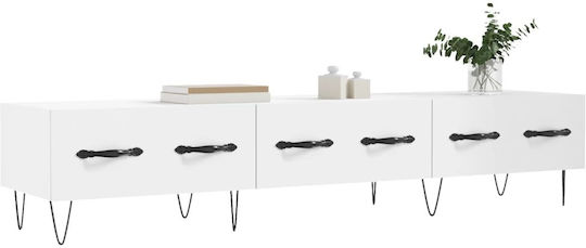 TV Stand White 150x36x30 cm
