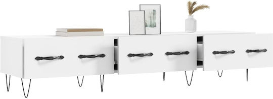 TV Stand White 150x36x30 cm