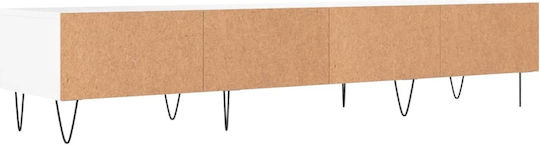 TV Stand White 150x36x30 cm