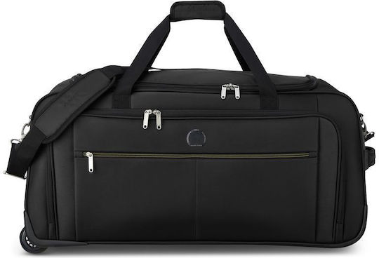 Delsey Pin Up 6 Σακ Βουαγιάζ Μαύρο με Ρόδες Υφασμάτινο Μ74xΠ34.5xΥ36εκ.