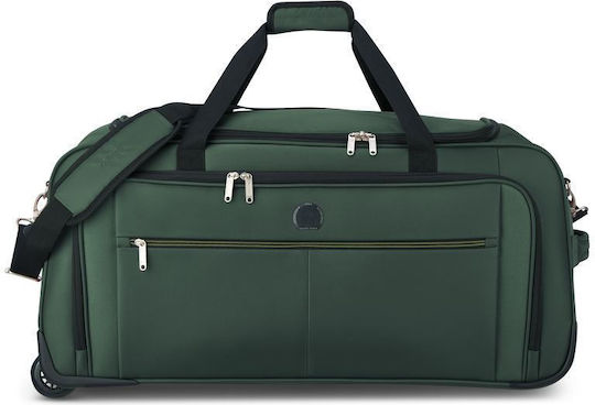Delsey Pin Up 6 Sack Voyage Green with Wheels Fabric L74xW34.5xH36cm