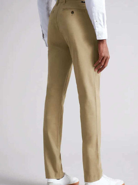 Ted Baker Genay Herrenhose in Slim Passform Braun