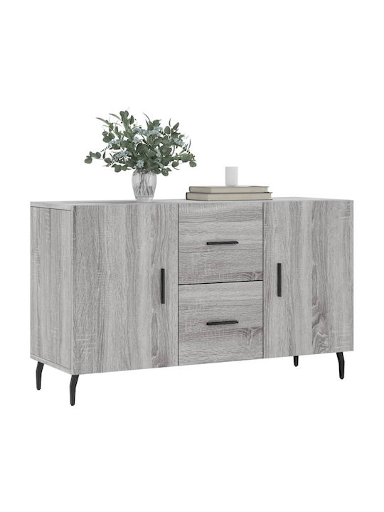 Bufet cu Sertare Gri 100x36x60cm