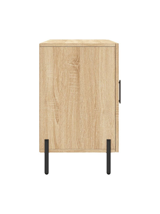 Sideboard Wooden with Drawers Sonoma Oak 100x36x60cm