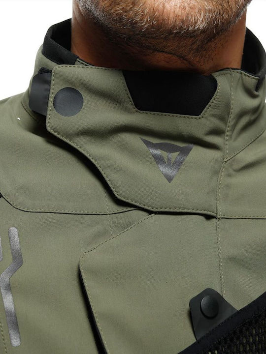 Dainese Absoluteshell Pro Χειμερινό Ανδρικό Μπουφάν Μηχανής Πράσινο