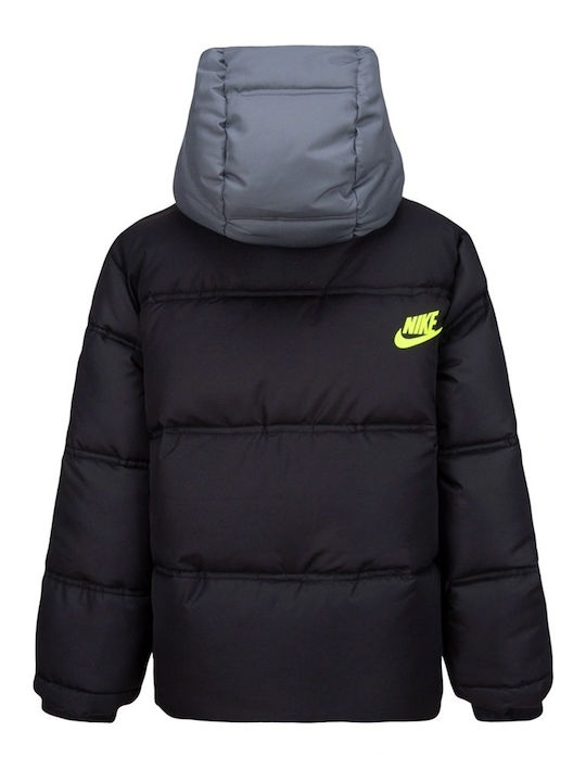 Nike Παιδικό Αθλητικό Μπουφάν Μαύρο
