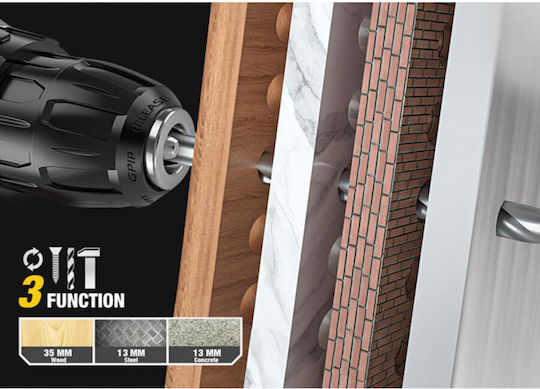 CAT DX155.1 Ударен Двигател За Бормашина На Батерия 18V 2x2Ah