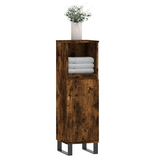 vidaXL Countertop without Sink L30xW30xH100cm Oak