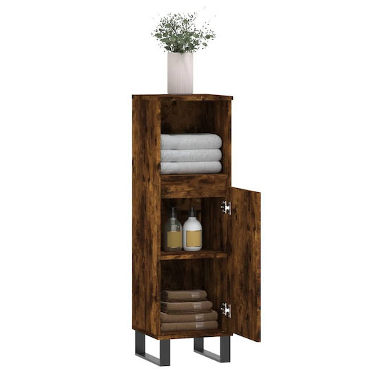 vidaXL Countertop without Sink L30xW30xH100cm Oak