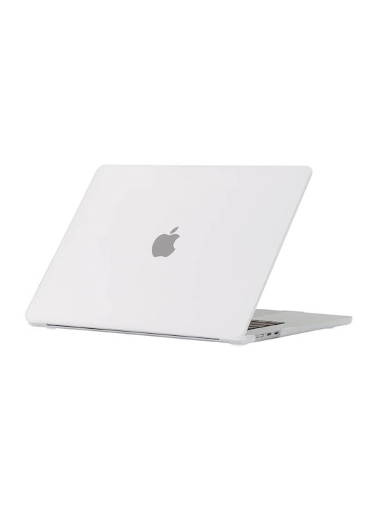 Tech Protect Smartshell Macbook Air 15 M2-m5 2023-2026 Matte Transparent Case