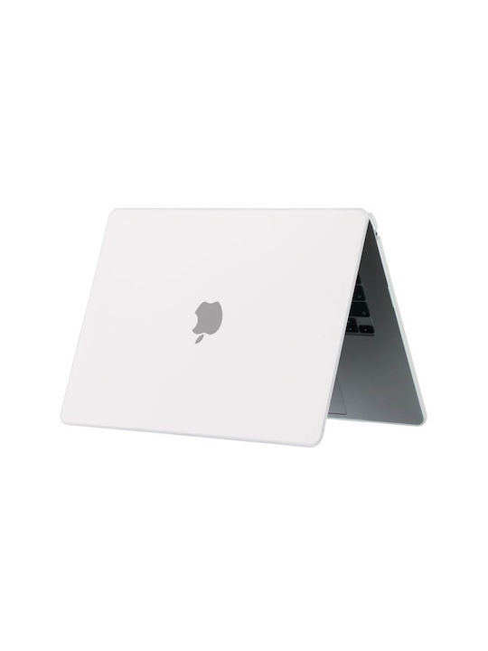 Tech Protect Smartshell Macbook Air 15 M2-m5 2023-2026 Matte Transparent Case