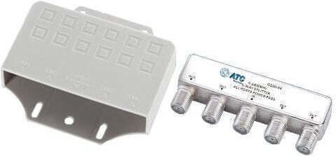 ATC Splitter 4 way Splitter Satellite 03.003.0143