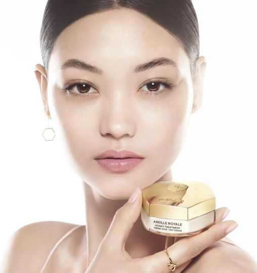 Guerlain Honey Treatment Refill Κρέμα Προσώπου Ημέρας για Αντιγήρανση & Λάμψη με Υαλουρονικό Οξύ & Κολλαγόνο 50ml