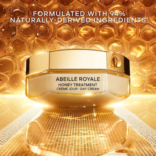 Guerlain Honey Treatment Refill Κρέμα Προσώπου Ημέρας για Αντιγήρανση & Λάμψη με Υαλουρονικό Οξύ & Κολλαγόνο 50ml