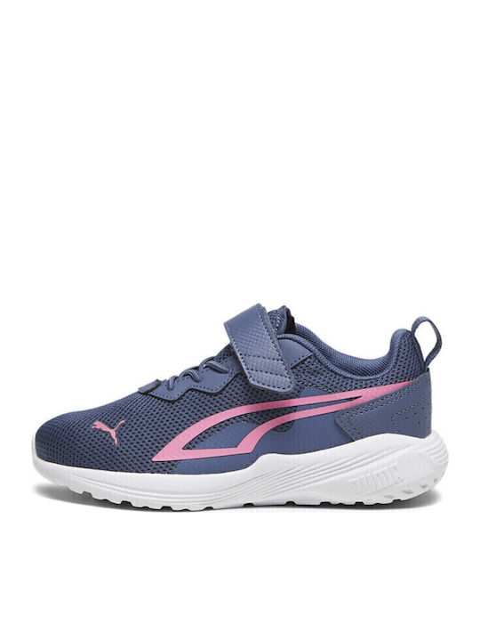 All Day Active Παιδικά Sneakers High με Σκρατς Μωβ 387387-14