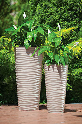 Form Plastic Dunes Slim Pot Plastic Anthracite