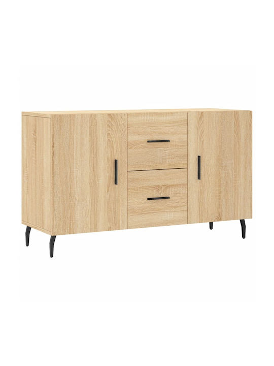 Sideboard Wooden with Drawers Sonoma Oak 100x36x60cm