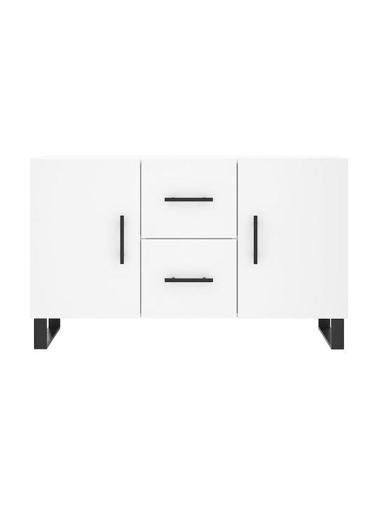 Bufet cu Sertare Alb 100x36x60cm