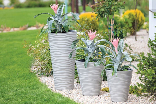 Form Plastic Sahara Dunes Slim Topf Kunststoff 29.5x29.5x56.5cm.