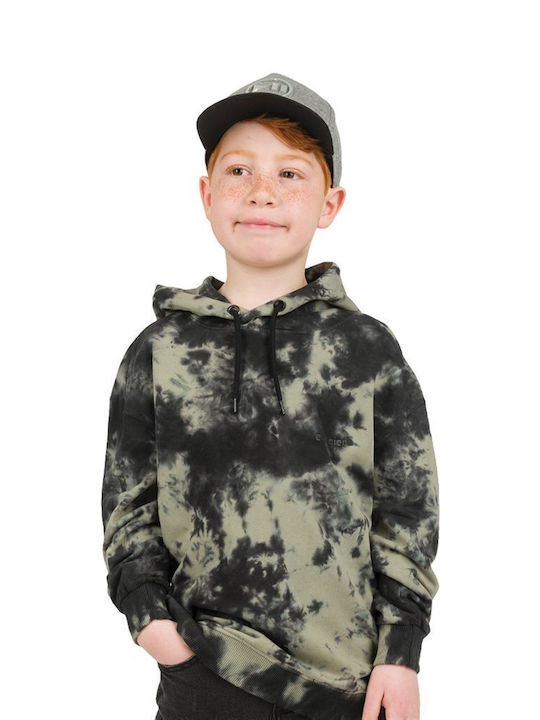 Kids Sweatshirt with Hood Khaki