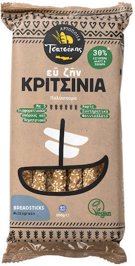 Tsatsakis Batoane de pâine Multicereale 200gr