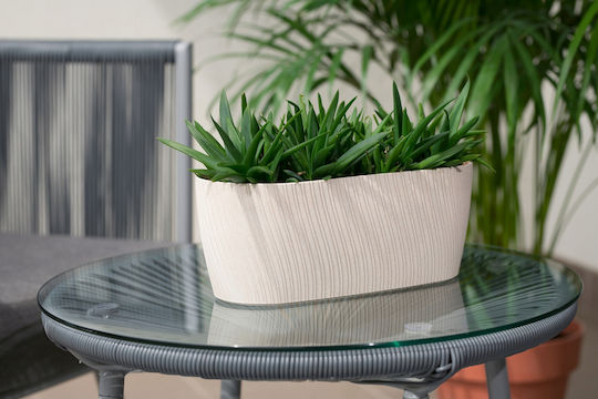 Form Plastic Mika Ζαρντινιέρα Πλαστική Forest moss 27x12x12εκ.