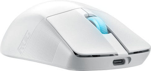 Asus ROG Harpe Ace Aim Lab Edition Ασύρματο Gaming Ποντίκι 36000 DPI Moonlight White
