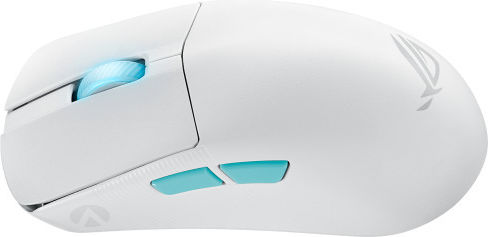 Asus ROG Harpe Ace Aim Lab Edition Ασύρματο Gaming Ποντίκι 36000 DPI Moonlight White
