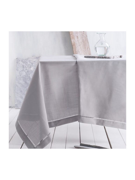 Rythmos Tischtuch Quinn Gray 170x350cm