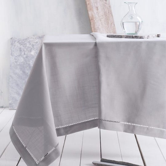 Rythmos Tablecloth Quinn Gray 170x350cm