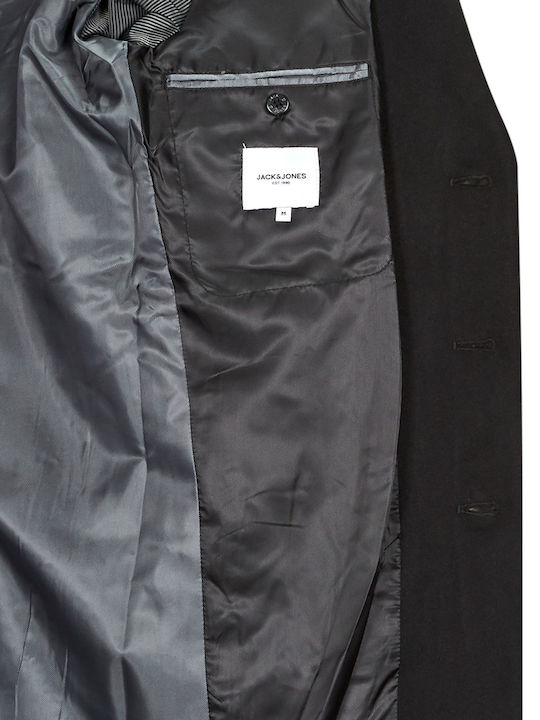 Herren Mantel Schwarz