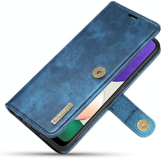DG.MING Detachable Wallet Δερματίνης Μπλε (Galaxy A22 5G)