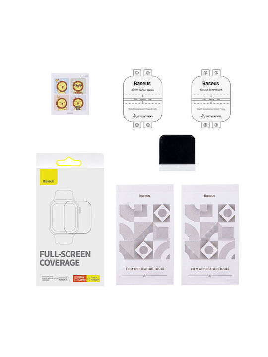 Baseus Nanocrystal Защитен екран за Apple Watch 40 мм 1бр P6001510B201-00