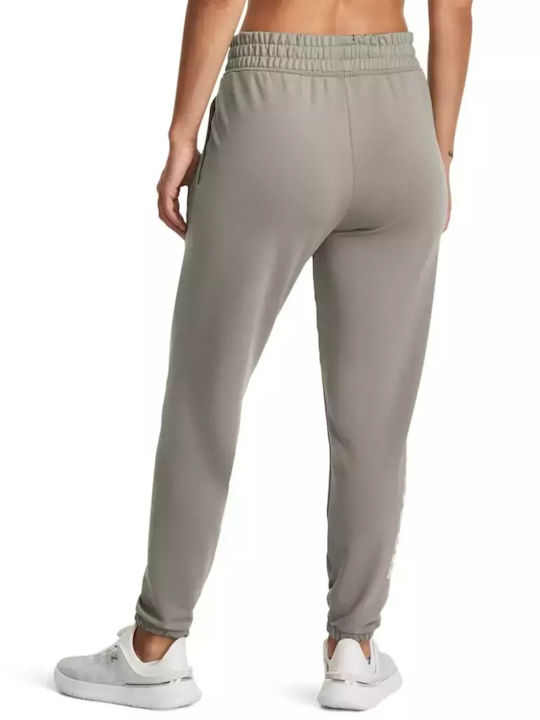 Under Armour Ua Rival Terry Damen-Sweatpants Jogger Grün