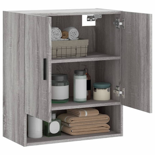 vidaXL Badezimmerschrank B60xT31xH70cm Sonoma