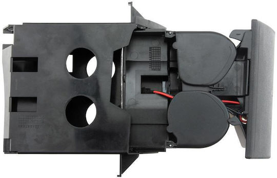 NTY Car Cup Holder 2 Positions for Console in Black Color
