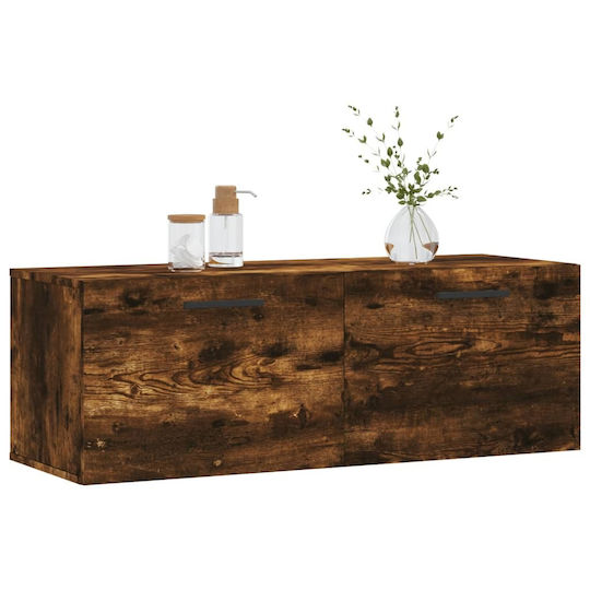 vidaXL Badezimmerschrank B100xT36.5xH35cm Eiche