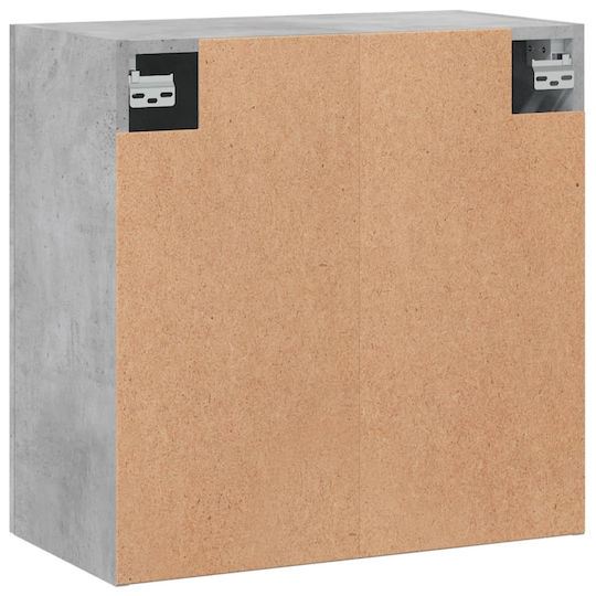 vidaXL Bathroom Cabinet L60xW31xH60cm Gray