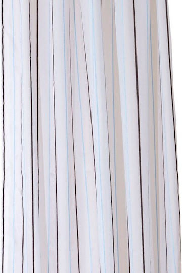 Viopros Curtain with Pencil Pleat Katerina 116 Light Blue 140x270cm