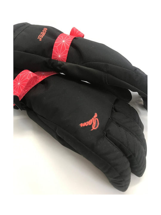 Ski gloves Native3 women's Racer Black/Pink