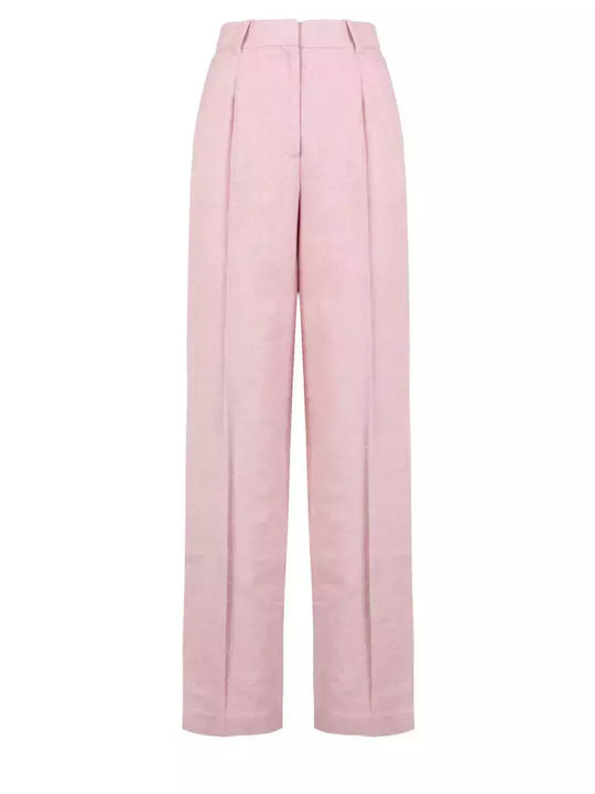 Dama In Pantaloni Roz