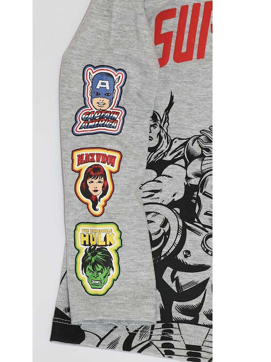 Marvel Kids Blouse Long Sleeve Gray