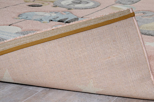 Tzikas Carpets 64316-255 Kinder Teppich Rosa 160x230cm