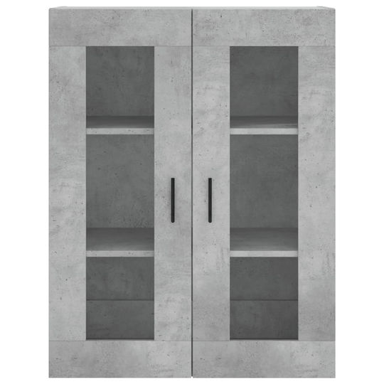 vidaXL Cabinet de baie L69.5xA34xÎ90cm Gri