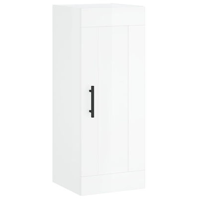 vidaXL Cabinet de baie L34.5xA34xÎ90cm Alb