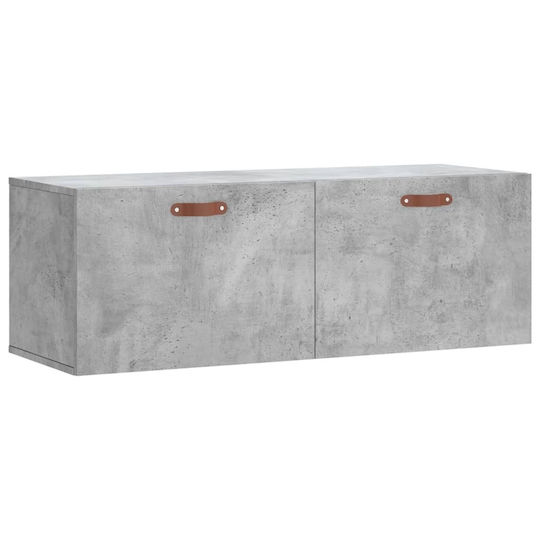 vidaXL Bathroom Cabinet L100xW36.5xH35cm Gray