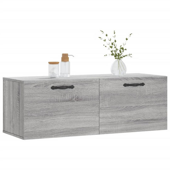 vidaXL Badezimmerschrank B100xT36.5xH35cm Sonoma