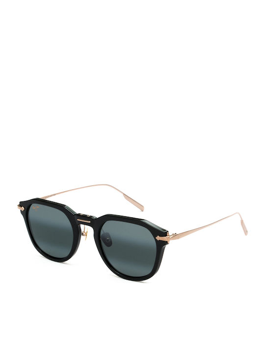 Maui Jim Alika Sunglasses Μαύρα with Mixed Frame & Gray Lens Maui Jim Alika Sunglasses Μαύρα with Mixed Frame & Gray Lens