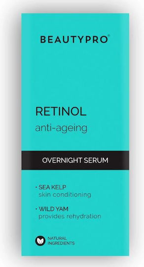 Beauty Pro 1% Overnight Serum Gesicht mit Retinol für Strahlkraft & Nahrung 30ml
